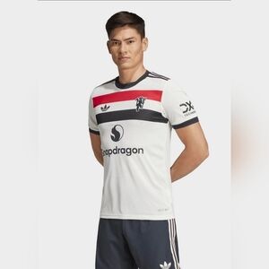 adidas IY7814 Manchester United FC  Third Authentic Men's Slim Fit Jersey